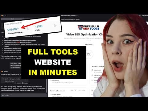 How to use AI to build A Simple SaaS - Easy Tutorial Lovable Dev